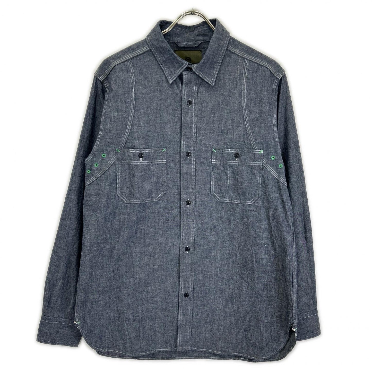 NIGEL CABOURN ナイジェルケーボン 8055-00-10050 タンガリー NEW MEDICAL SHIRT トップス