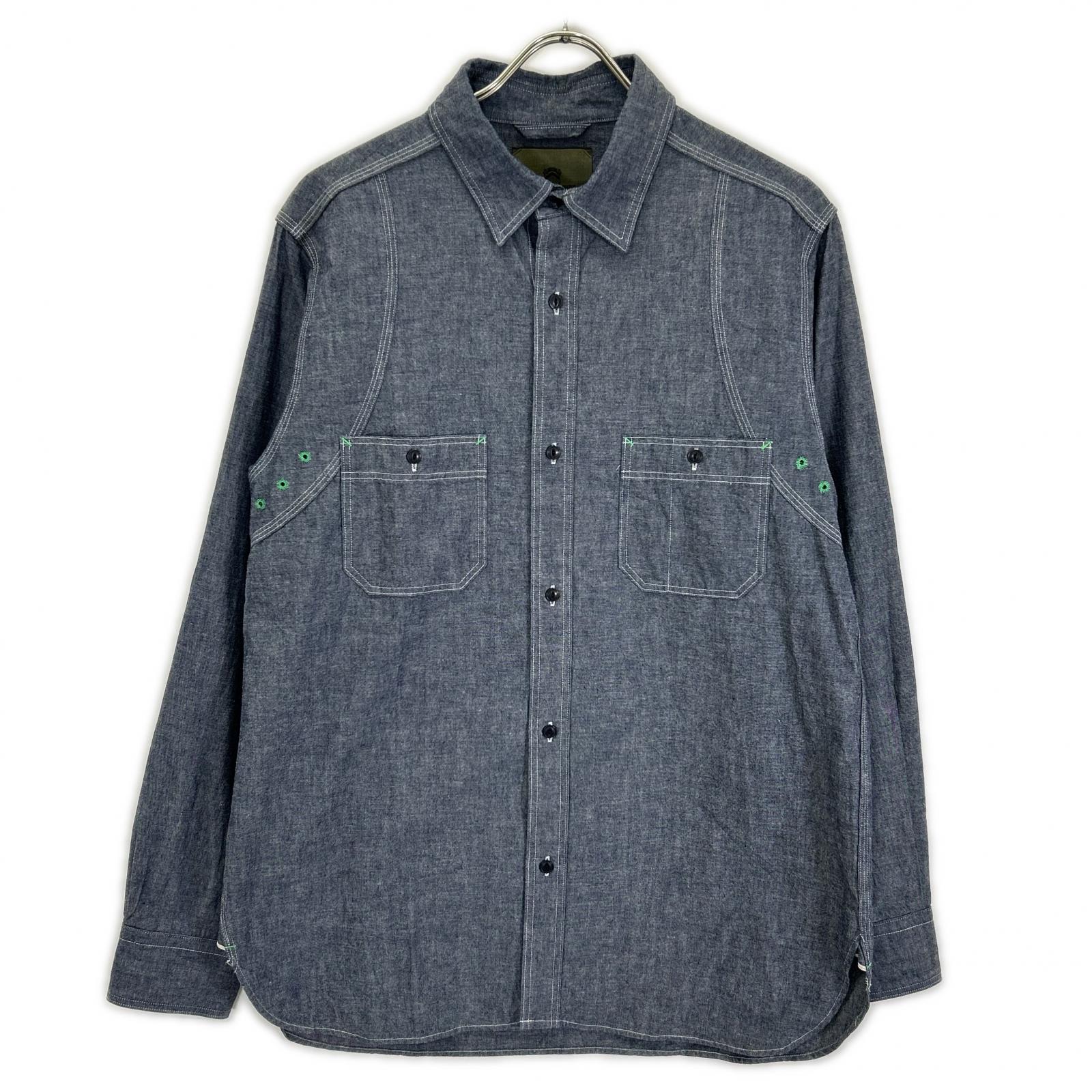 NIGEL CABOURN ナイジェルケーボン 8055-00-10050 タンガリー NEW MEDICAL SHIRT トップス