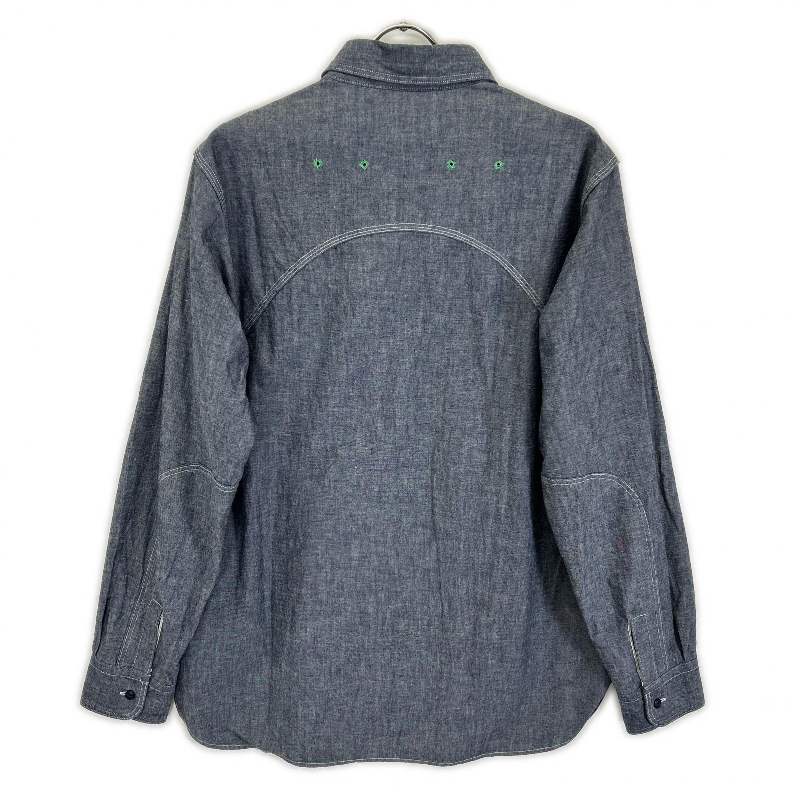 NIGEL CABOURN ナイジェルケーボン 8055-00-10050 タンガリー NEW MEDICAL SHIRT トップス