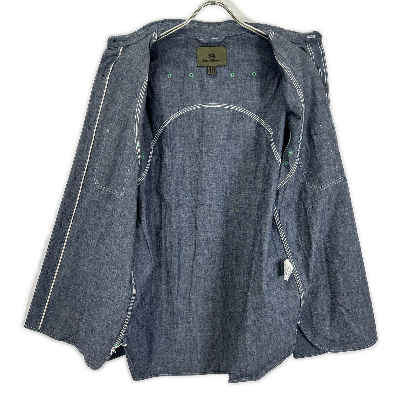 NIGEL CABOURN ナイジェルケーボン 8055-00-10050 タンガリー NEW MEDICAL SHIRT トップス