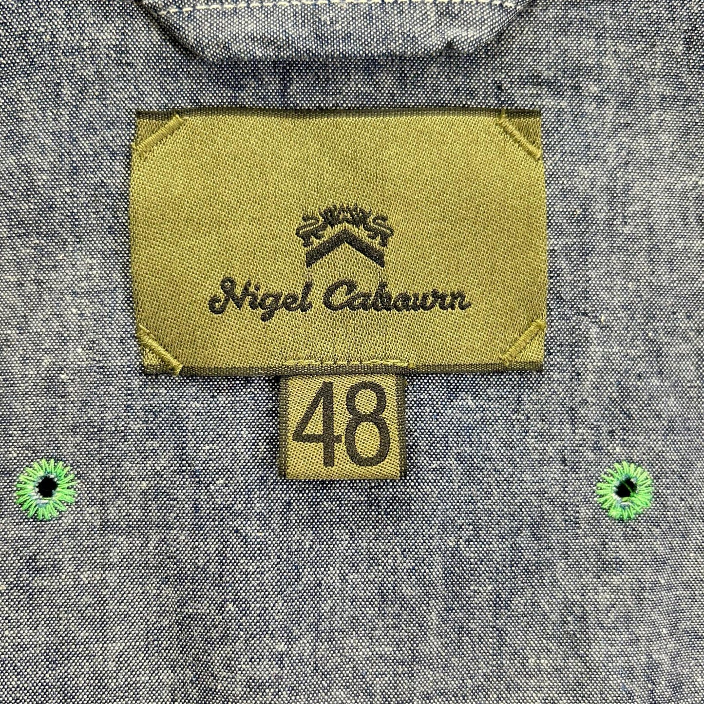 NIGEL CABOURN ナイジェルケーボン 8055-00-10050 タンガリー NEW MEDICAL SHIRT トップス