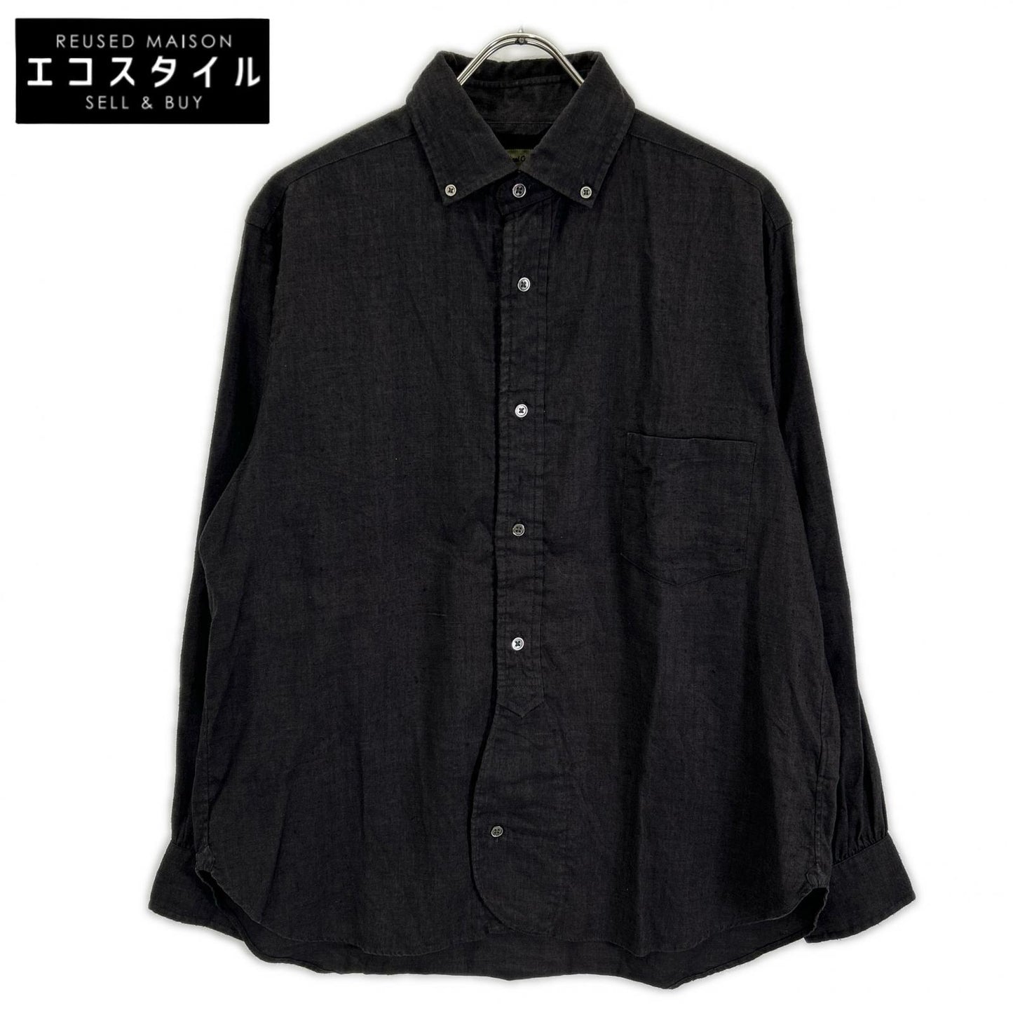 NIGEL CABOURN ナイジェルケーボン 8049-00-10003 British Officers Shirt in Hemp トップス