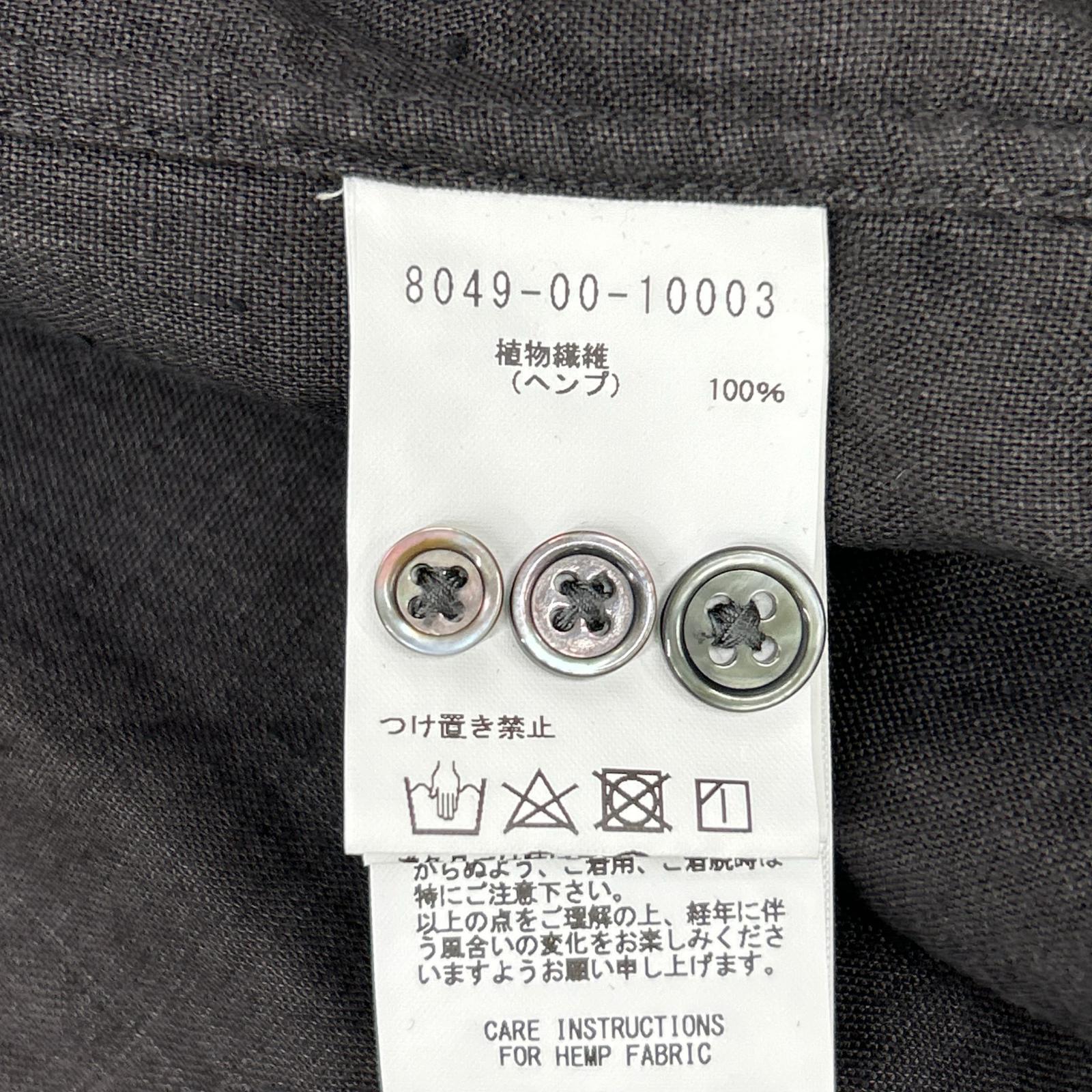 NIGEL CABOURN ナイジェルケーボン 8049-00-10003 British Officers Shirt in Hemp トップス
