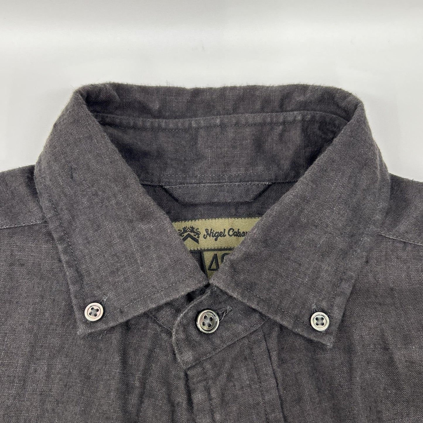 NIGEL CABOURN ナイジェルケーボン 8049-00-10003 British Officers Shirt in Hemp トップス