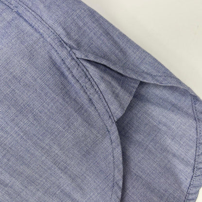 NIGEL CABOURN Nigel Cabourn LYBRO 8049-13-10040 Blue Cotton Shirt Top