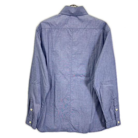 NIGEL CABOURN ナイジェルケーボン LYBRO　8049-13-10040 ブルー コットンシャツ トップス