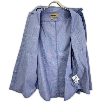 NIGEL CABOURN Nigel Cabourn LYBRO 8049-13-10040 Blue Cotton Shirt Top