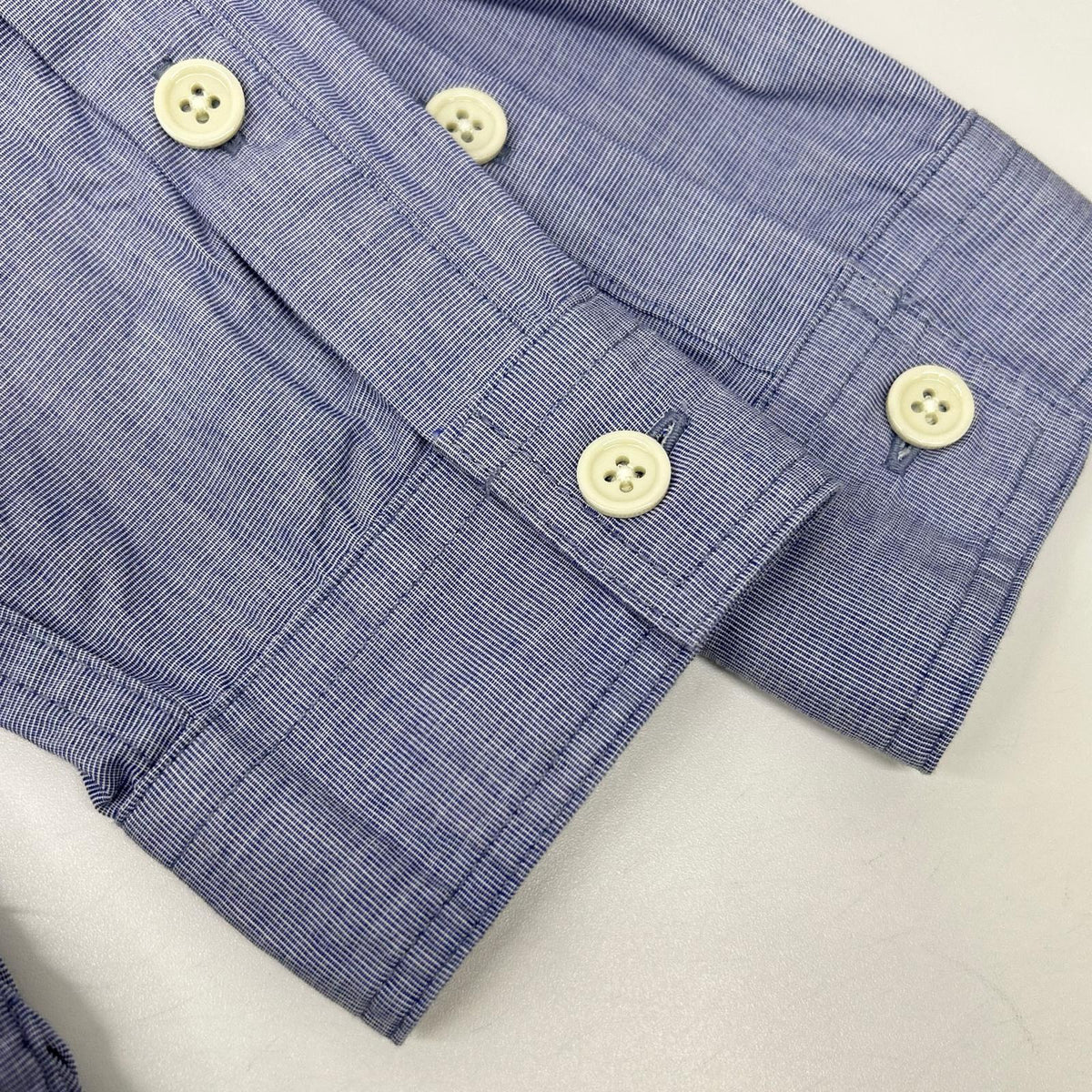 NIGEL CABOURN Nigel Cabourn LYBRO 8049-13-10040 Blue Cotton Shirt Top