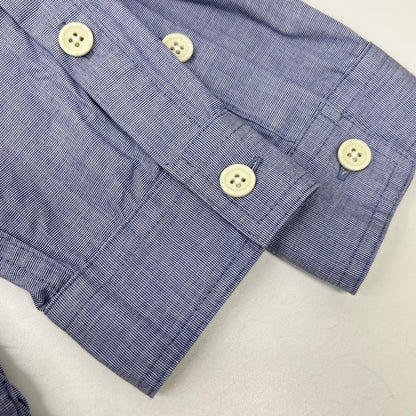 NIGEL CABOURN Nigel Cabourn LYBRO 8049-13-10040 Blue Cotton Shirt Top