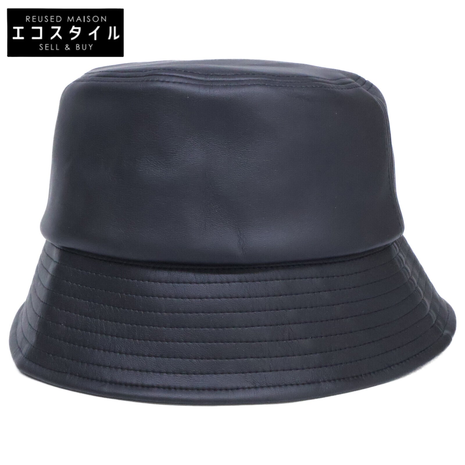 CA4LA カシラ x VICTIM ヴィクティム 【美品】VTM-23-A-011 LEATHER BUCKET HAT バケットハット 帽子