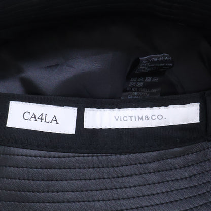 CA4LA カシラ x VICTIM ヴィクティム 【美品】VTM-23-A-011 LEATHER BUCKET HAT バケットハット 帽子