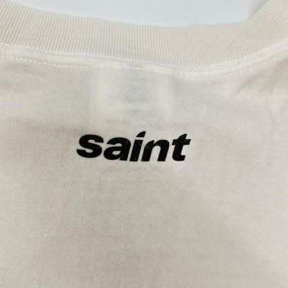 SAINT MICHAEL セントマイケル SM-HR8-0000-019 Ivory White LOVE SONG SS TEE Tops