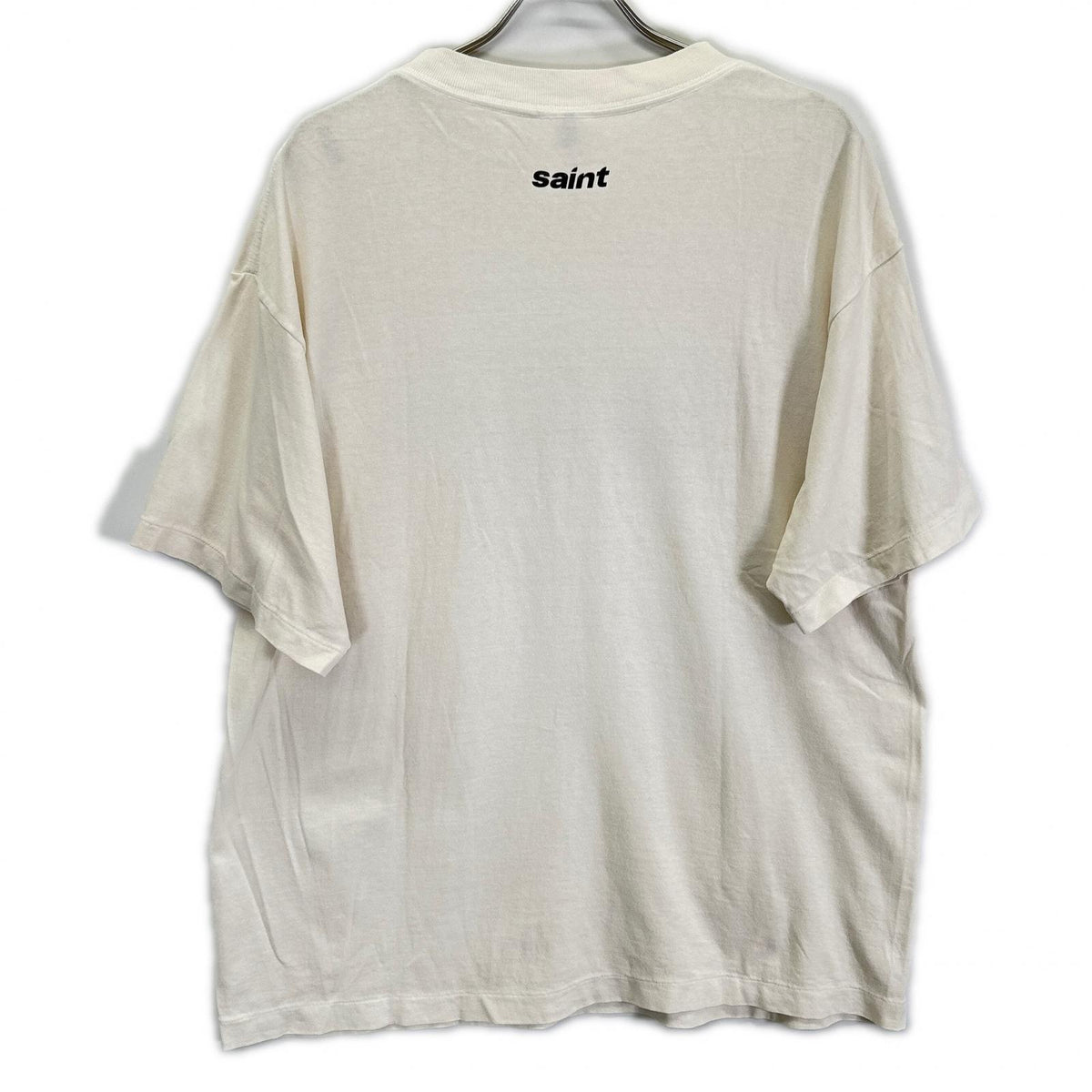 SAINT MICHAEL セントマイケル SM-HR8-0000-019 Ivory White LOVE SONG SS TEE Tops