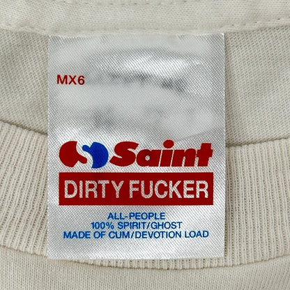 SAINT MICHAEL セントマイケル SM-HR8-0000-019 Ivory White LOVE SONG SS TEE Tops