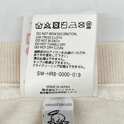 SAINT MICHAEL セントマイケル SM-HR8-0000-019 Ivory White LOVE SONG SS TEE Tops