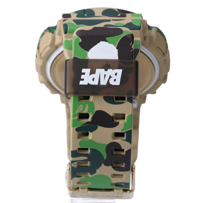 G-SHOCK ジーショック A BATHING APE アベイシングエイプ 【美品】GA-110APE 25周年記念 クオーツ アナデジ 腕時計