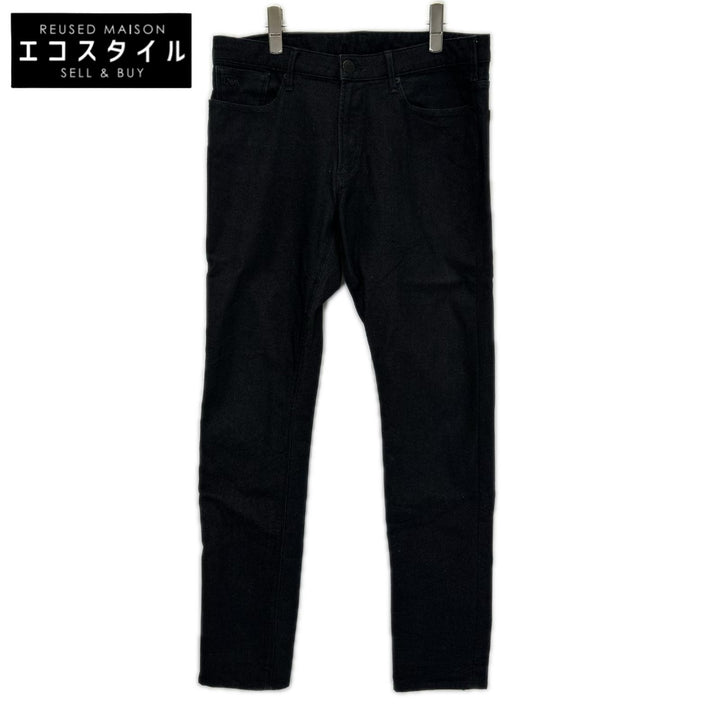 EMPORIOARMANI エンポリオアルマーニ 8N1J06 1N2NZ ブラック ストレッチパンツ ボトムス