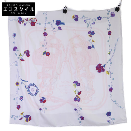HERMES エルメス 【美品】BRIDES de GALA ブリッド ドゥ ガラ シルク スカーフ