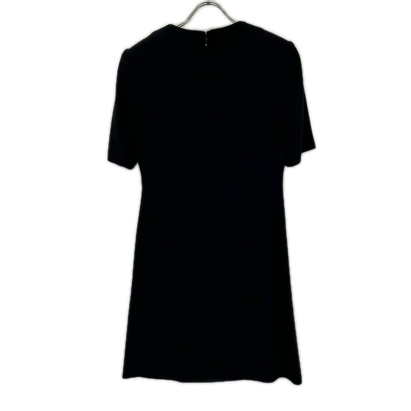 YUKITORII ユキトリイ 21-609-708-8 ブラック ノーカラージャケット ワンピース 喪服 ワンピース