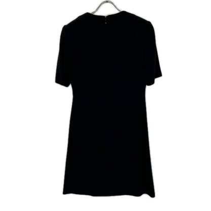 YUKITORII ユキトリイ 21-609-708-8 ブラック ノーカラージャケット ワンピース 喪服 ワンピース