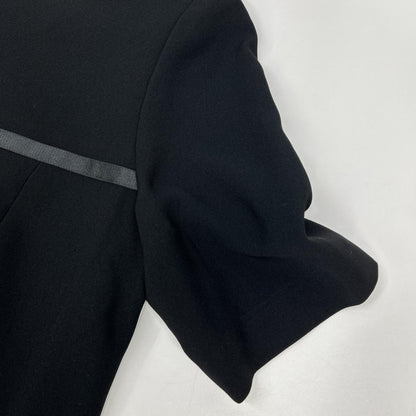 YUKITORII ユキトリイ 21-609-708-8 ブラック ノーカラージャケット ワンピース 喪服 ワンピース