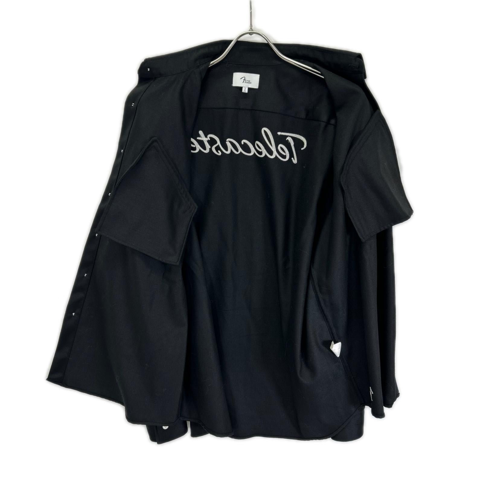 F IS FOR FENDER エフイズフォーフェンダー 911895313 ブラック TelecasterR Zipper Shirts トップス