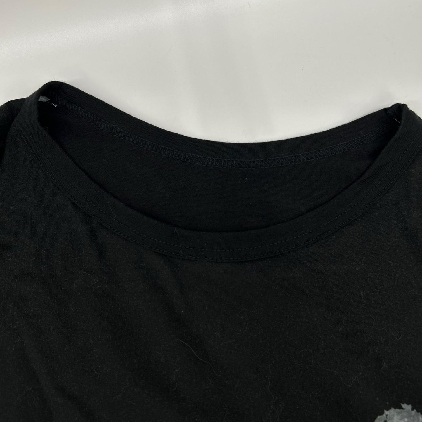Ground Y グラウンドワイ GL-T06-012 ブラック Long Sleeve Jumbo Round T-Shirt トップス
