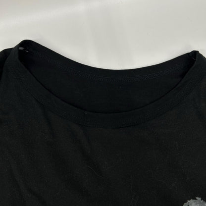 Ground Y グラウンドワイ GL-T06-012 ブラック Long Sleeve Jumbo Round T-Shirt トップス