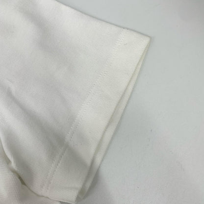 BRUNELLO CUCINELLI ブルネロクチネリ M0T63BG605JAP ホワイト モニーレ襟 半袖ポロシャツ トップス