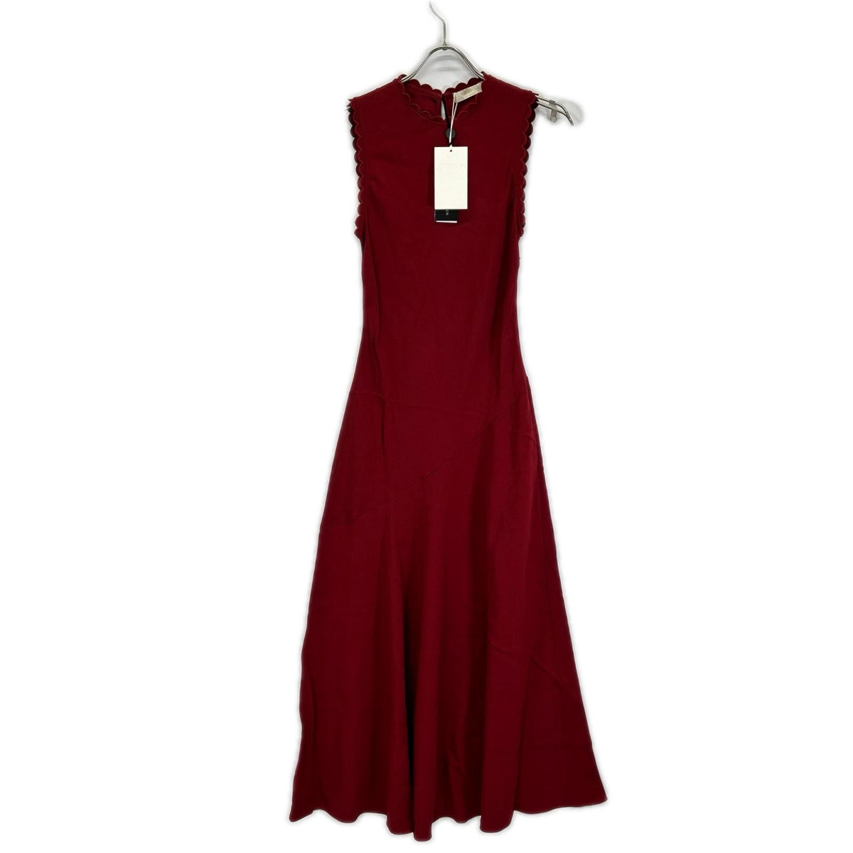 ULLA JOHNSON 1695847 Red Viscose Sleeveless Dress Dress