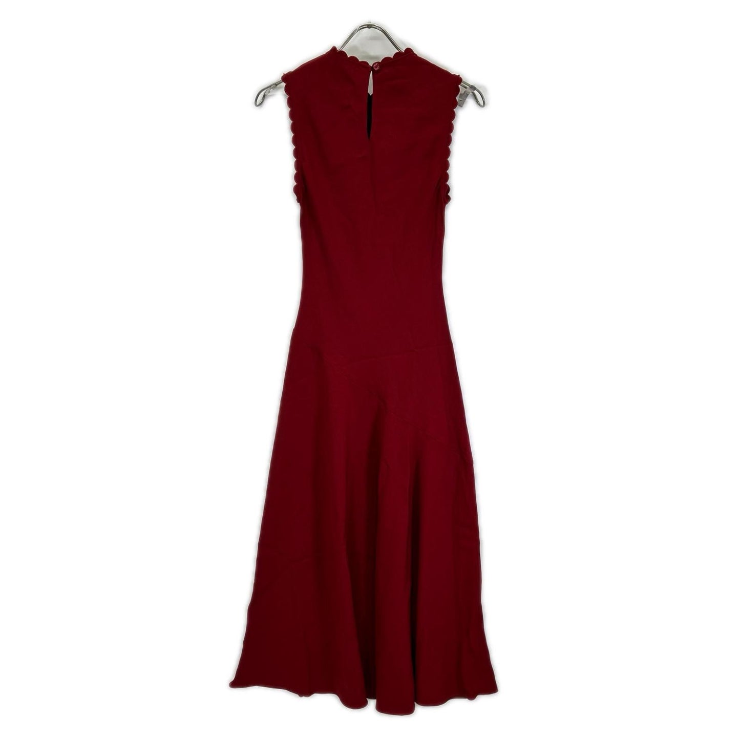 ULLA JOHNSON ウラ・ジョンソン 1695847 レッド ビスコース ノースリーブワンピース ワンピース