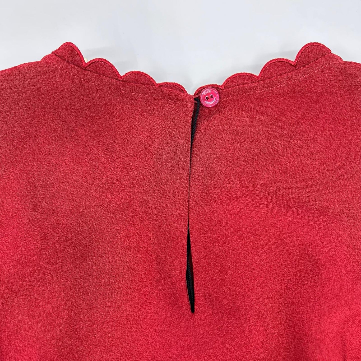 ULLA JOHNSON ウラ・ジョンソン 1695847 レッド ビスコース ノースリーブワンピース ワンピース