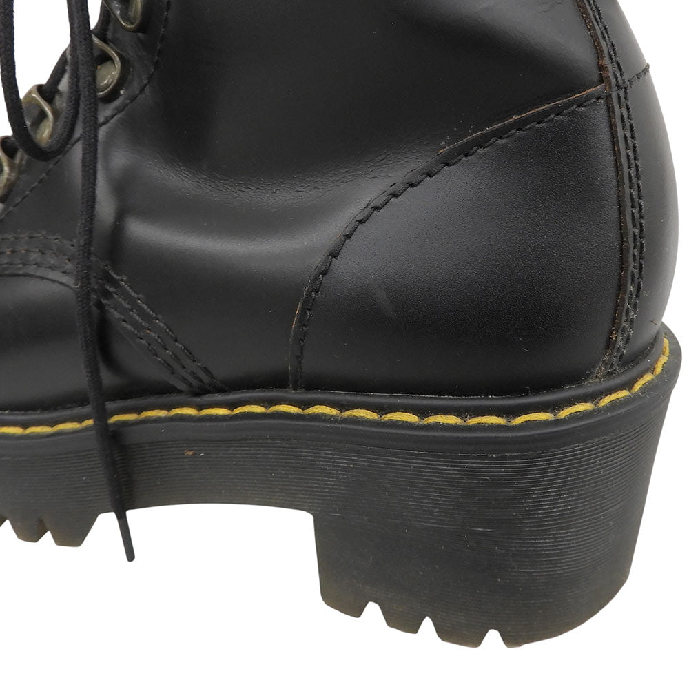 Dr.Martens ドクターマーチン LEONA レースアップ ブーツ シューズ レディース ブラック 4 シューズ
