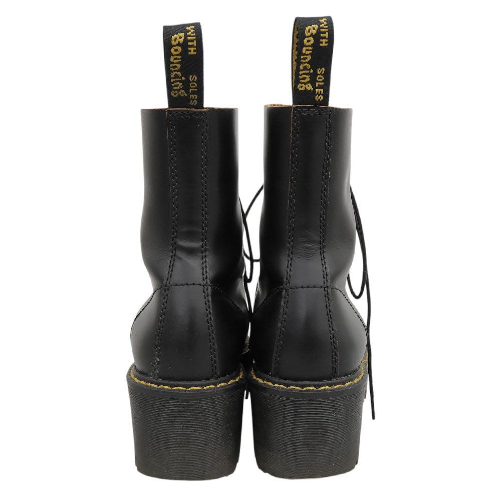 Dr.Martens ドクターマーチン LEONA レースアップ ブーツ シューズ レディース ブラック 4 シューズ