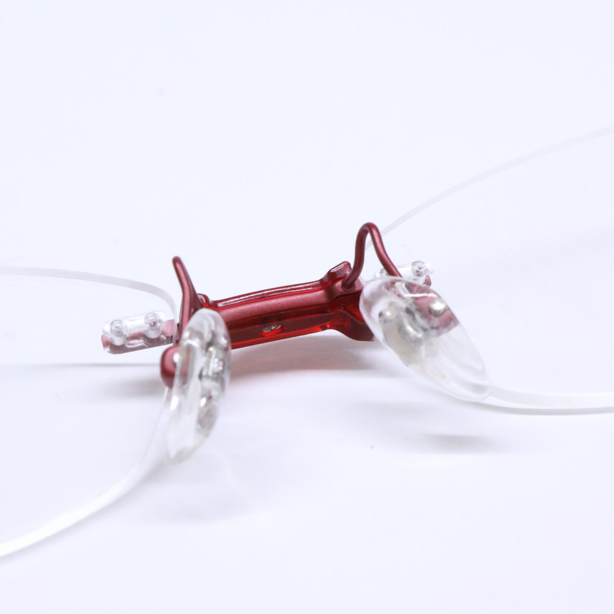 999.9 フォーナインズ 【新品同様】TW-46T 1305 リムレス アイウェア 眼鏡