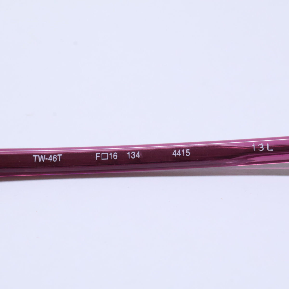 999.9 フォーナインズ 【新品同様】TW-46T 4415 リムレス アイウェア 眼鏡