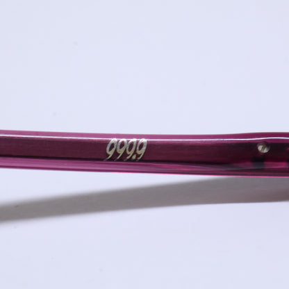 999.9 フォーナインズ 【新品同様】TW-46T 4415 リムレス アイウェア 眼鏡