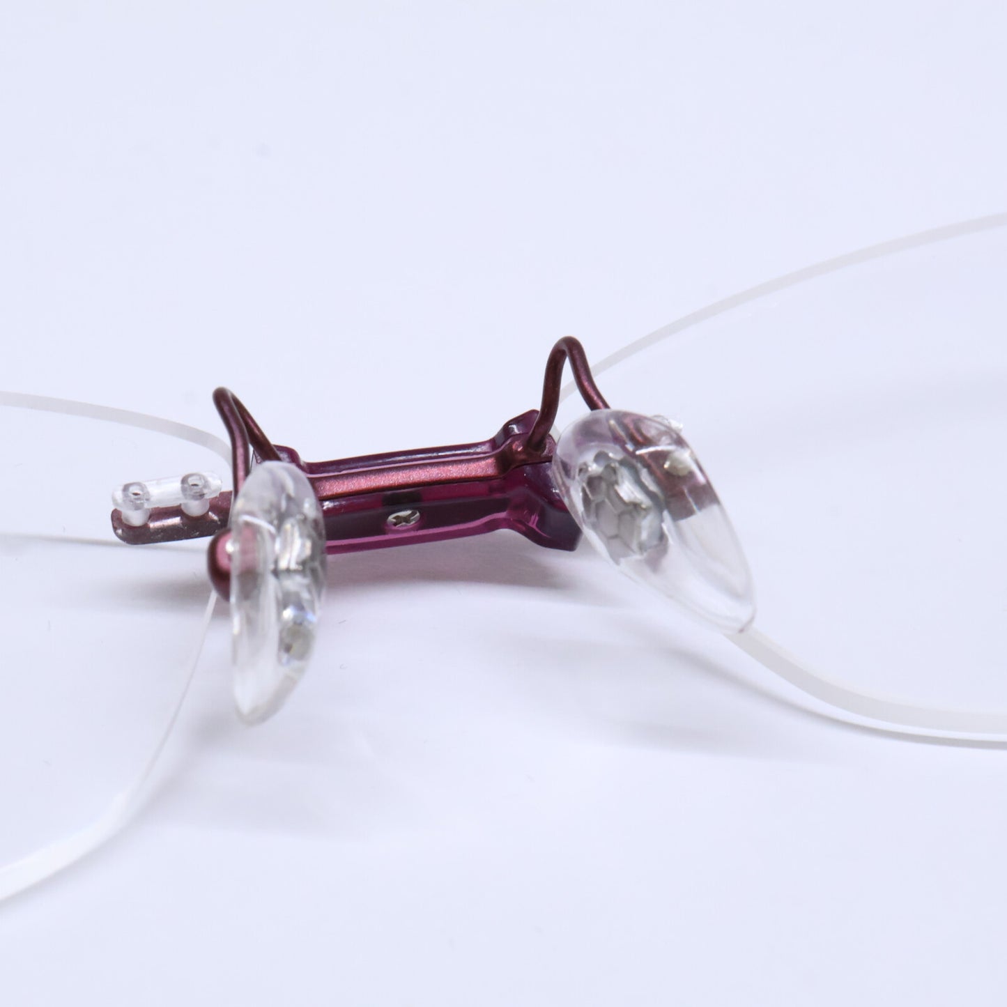 999.9 フォーナインズ 【新品同様】TW-46T 4415 リムレス アイウェア 眼鏡