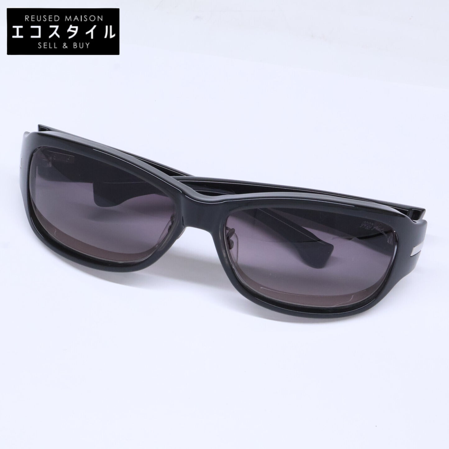 999.9 フォーナインズ 【新品同様】999.9 feelsun フォーナインズフィールサン F-03NPI 87 スクエアシェイプ サングラス