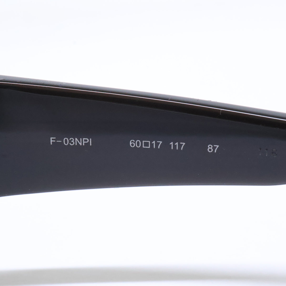 999.9 フォーナインズ 【新品同様】999.9 feelsun フォーナインズフィールサン F-03NPI 87 スクエアシェイプ サングラス