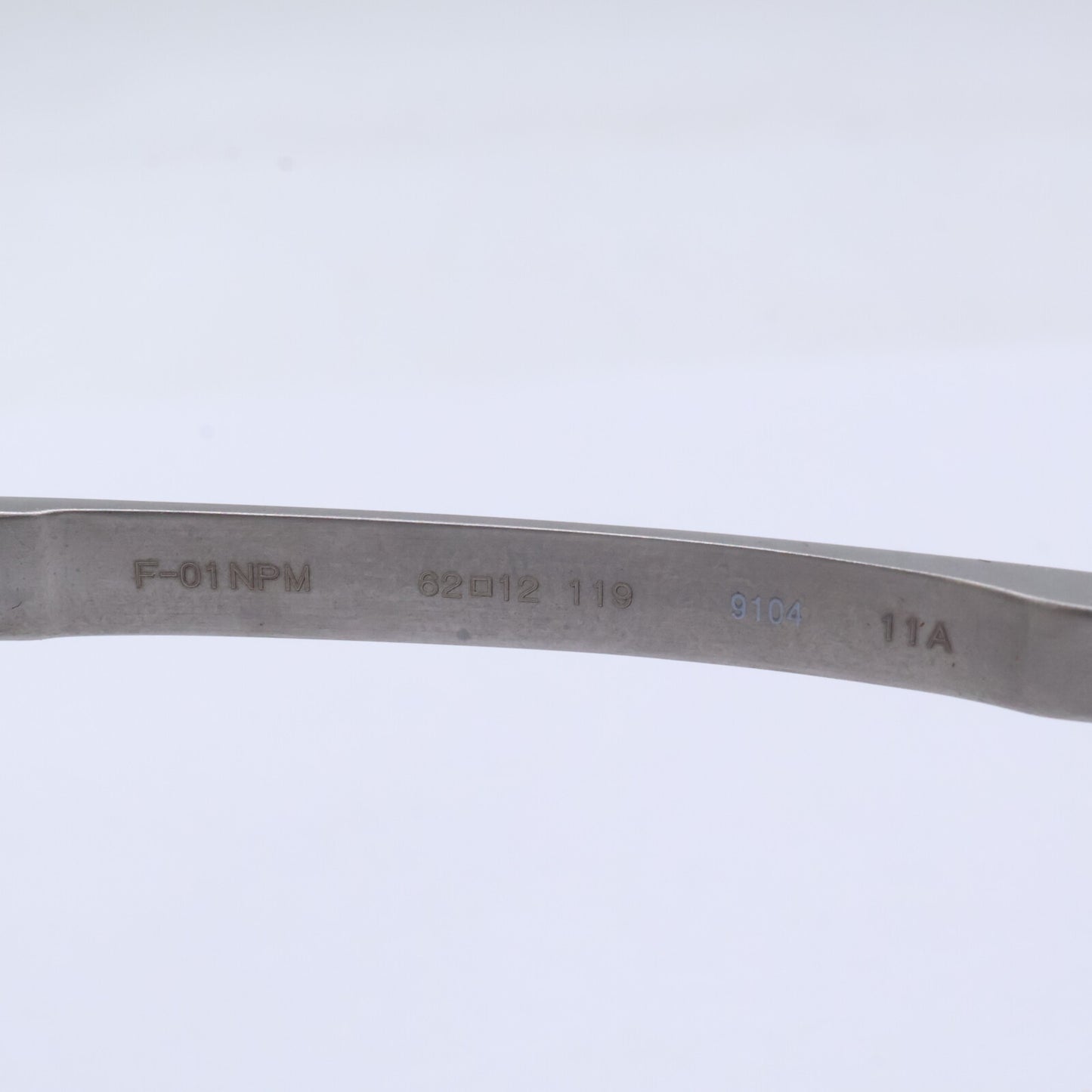 999.9 フォーナインズ 【新品同様】999.9 feelsun フォーナインズフィールサン F-01NPM 9104 ドロップシェイプ サングラス