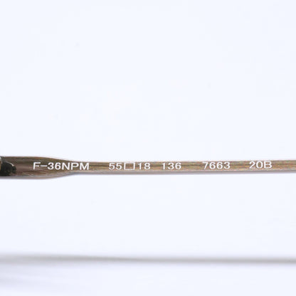 999.9 フォーナインズ 【新品同様】999.9 feelsun フォーナインズフィールサン F-36NPM 7663 フォックスシェイプ サングラス