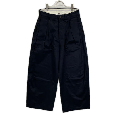 KHOKI コッキ 26SS 26SS-P-17-US ネイビー TUCK PANTS ボトムス