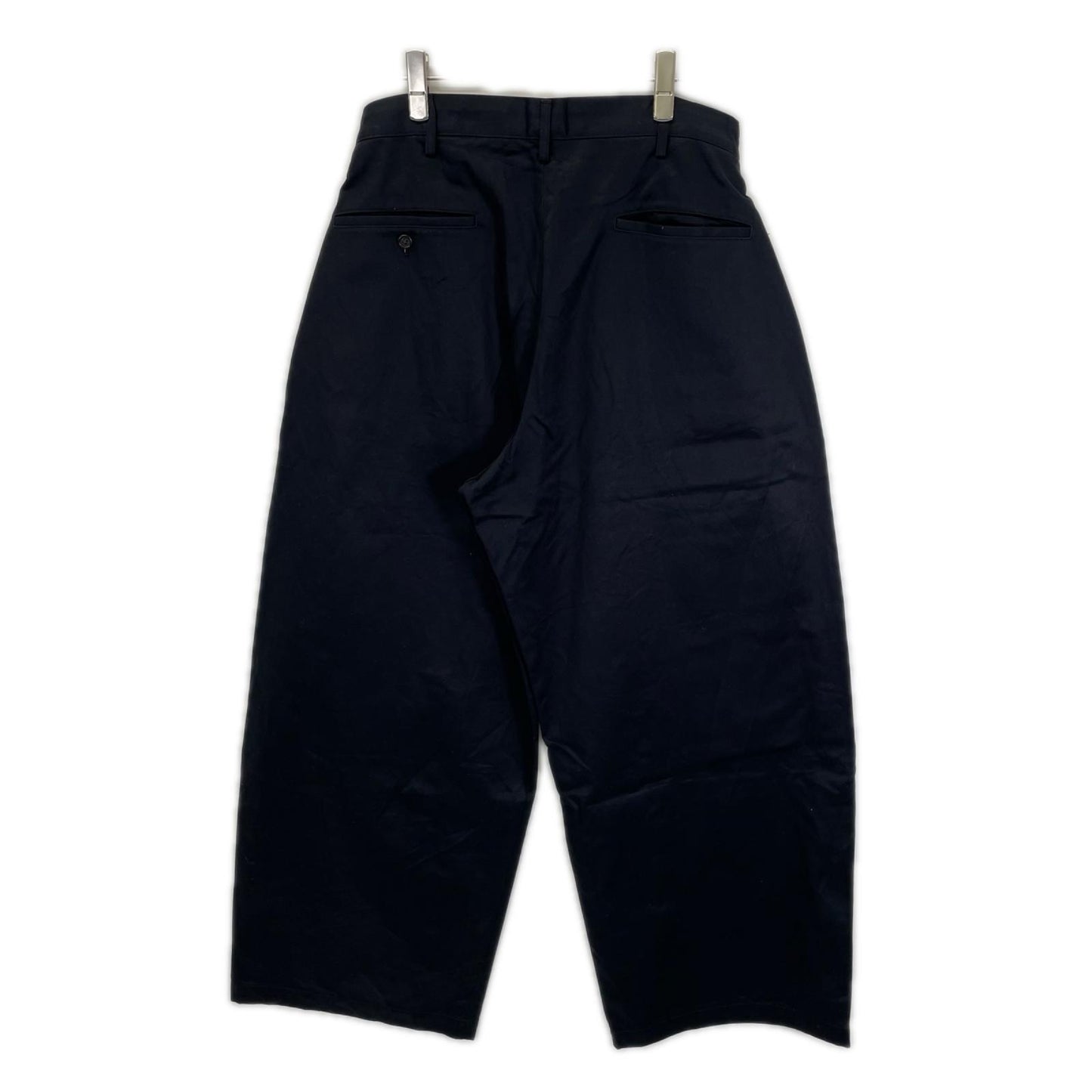 KHOKI コッキ 26SS 26SS-P-17-US ネイビー TUCK PANTS ボトムス