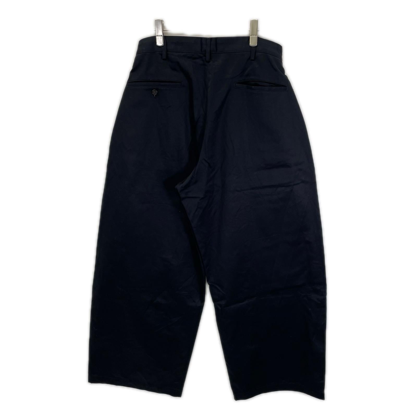 KHOKI コッキ 26SS 26SS-P-17-US ネイビー TUCK PANTS ボトムス