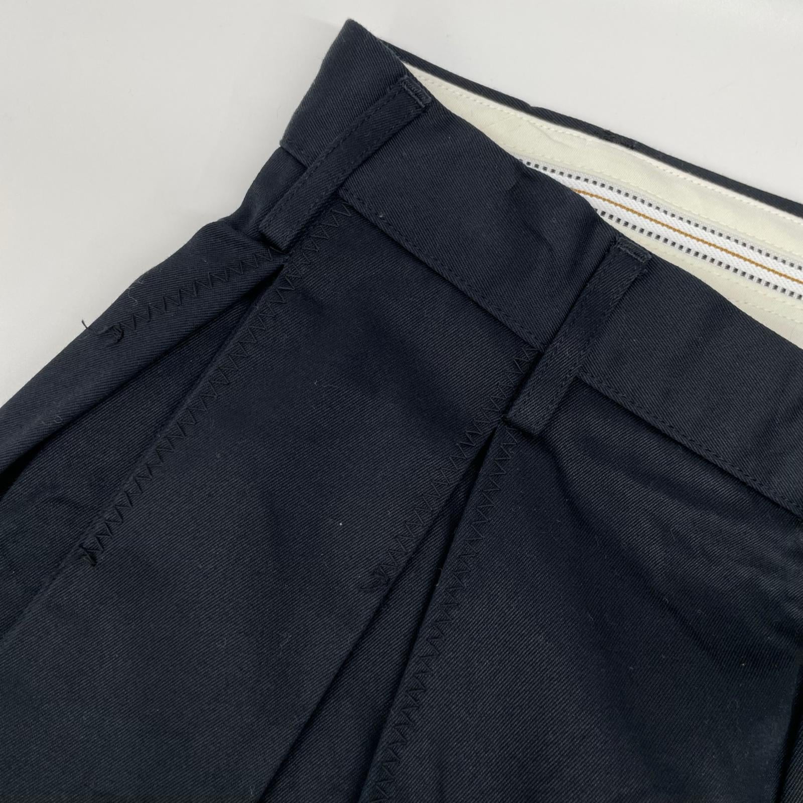 KHOKI コッキ 26SS 26SS-P-17-US ネイビー TUCK PANTS ボトムス