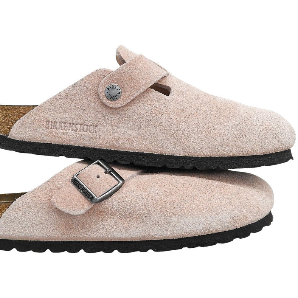 BIRKEN STOCK ビルケンシュトック 美品 Boston LEVE Pink Clay ナロー サンダル シューズ メンズ ピンク 41 1031635 シューズ