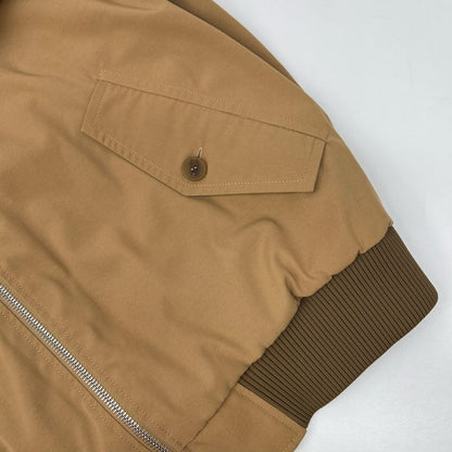MAISON KITSUNE メゾンキツネ LM02103WQ0062 ベージュ BOLD FOX ハリントンジャケット ジャケット