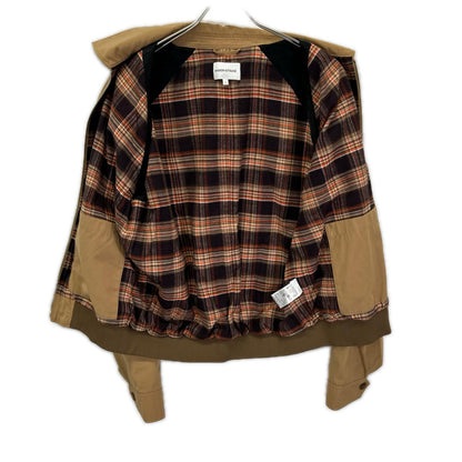 MAISON KITSUNE メゾンキツネ LM02103WQ0062 ベージュ BOLD FOX ハリントンジャケット ジャケット
