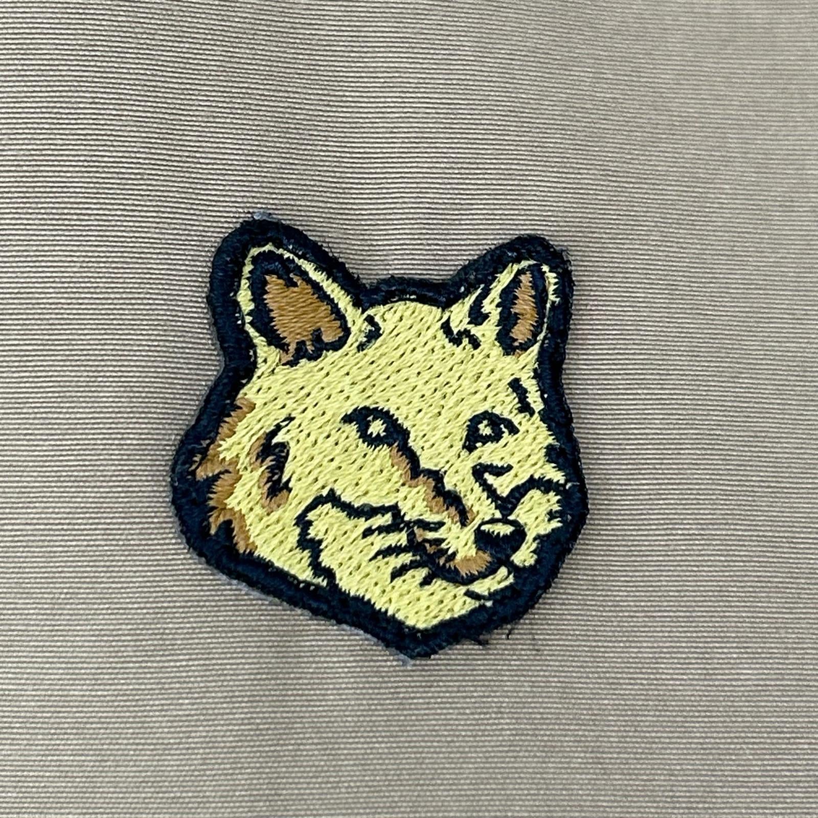 MAISON KITSUNE メゾンキツネ LM02103WQ0062 ベージュ BOLD FOX ハリントンジャケット ジャケット